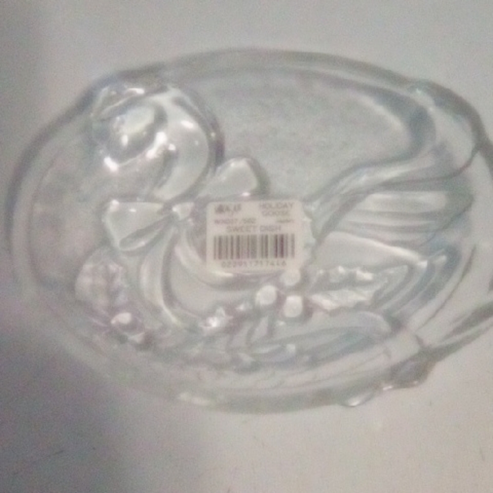 Clear Glass Candy Dish Fry Mikasa